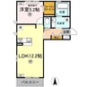 水島臨海鉄道水島本線/浦田駅 徒歩9分 3階 築8年 1LDKの間取り