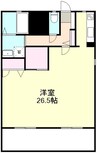 山陽本線（中国）/新倉敷駅 徒歩52分 1階 築18年 1Rの間取り