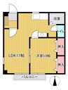 山陽本線（中国）/金光駅 徒歩19分 2階 築31年 1LDKの間取り