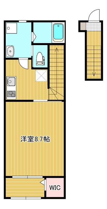 間取図 吉備線<桃太郎線>/東総社駅 徒歩6分 2階 建築中