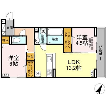 間取図 フラネーヴェ