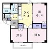 水島臨海鉄道水島本線/福井駅 徒歩16分 1階 築30年 3DKの間取り