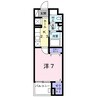 山陽本線（中国）/倉敷駅 徒歩15分 2階 築6年 1Kの間取り