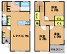 山陽本線（中国）/新倉敷駅 徒歩14分 1-2階 築9年 3LDKの間取り