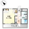 水島臨海鉄道水島本線/弥生駅 徒歩15分 1階 築20年 1Kの間取り