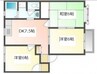 山陽本線（中国）/西阿知駅 徒歩20分 1階 築32年 3DKの間取り