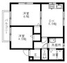 井原鉄道井原線/井原駅 徒歩5分 2階 築23年 2DKの間取り