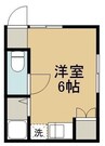 山陽本線（中国）/中庄駅 徒歩8分 2階 築52年 1Rの間取り