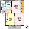水島臨海鉄道水島本線/球場前駅 徒歩9分 1階 築19年 2DKの間取り