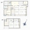 山陽本線（中国）/鴨方駅 徒歩71分 1-2階 築64年 9DKの間取り