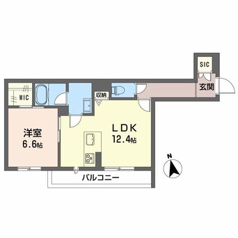間取図 山陽本線（中国）/倉敷駅 徒歩34分 3階 建築中