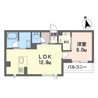 間取図 山陽本線（中国）/倉敷駅 徒歩34分 3階 建築中