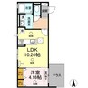 水島臨海鉄道水島本線/倉敷市駅 徒歩9分 1階 築5年 1LDKの間取り