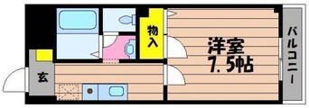 間取図 吉備線<桃太郎線>/総社駅 徒歩19分 2階 築29年