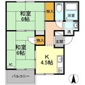 トリヴァンベール鳥越の間取図