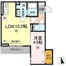 山陽本線（中国）/倉敷駅 徒歩17分 2階 築浅 1LDKの間取り