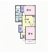 山陽本線（中国）/新倉敷駅 徒歩21分 1階 築18年 2DKの間取り