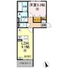 水島臨海鉄道水島本線/常盤駅 徒歩16分 3階 築4年 1LDKの間取り