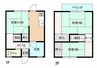 山陽本線（中国）/福山駅 徒歩8分 1-2階 築58年 3Kの間取り