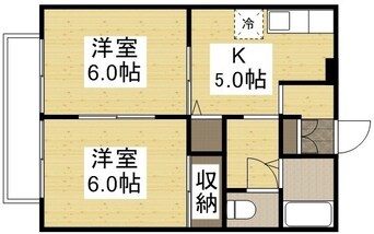 間取図 山陽本線（中国）/西阿知駅 徒歩11分 2階 築30年