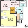 伯備線/総社駅 徒歩10分 1階 築9年 1LDKの間取り