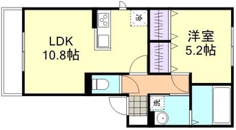 間取図 山陽本線（中国）/倉敷駅 徒歩19分 3階 築3年