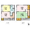 山陽本線（中国）/倉敷駅 徒歩20分 1-2階 築26年 3DKの間取り