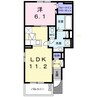 井原鉄道井原線/川辺宿駅 徒歩10分 1階 築10年 1LDKの間取り