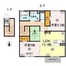 水島臨海鉄道水島本線/球場前駅 徒歩5分 2階 築11年 2LDKの間取り