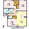 水島臨海鉄道水島本線/栄駅 徒歩2分 2階 築14年 3LDKの間取り