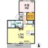 水島臨海鉄道水島本線/福井駅 徒歩11分 3階 築15年 1LDKの間取り