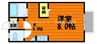 山陽本線（中国）/中庄駅 徒歩14分 1階 築34年 1Kの間取り