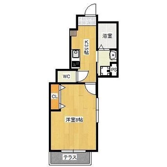 間取図 吉備線<桃太郎線>/服部駅 徒歩24分 2階 築2年