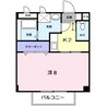 山陽本線（中国）/中庄駅 徒歩5分 2階 築24年 1Kの間取り