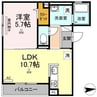 山陽本線（中国）/倉敷駅 徒歩7分 2階 築5年 1LDKの間取り