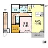 山陽本線（中国）/新倉敷駅 徒歩50分 2階 築浅 1LDKの間取り