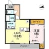 山陽本線（中国）/倉敷駅 徒歩7分 3階 築4年 1LDKの間取り