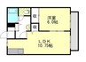 山陽本線（中国）/西阿知駅 徒歩9分 1階 築35年 1LDKの間取り