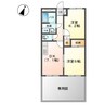 伯備線/総社駅 徒歩14分 1階 築24年 2DKの間取り