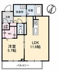 ソルブライト　Ａ棟の間取図