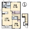 水島臨海鉄道水島本線/球場前駅 徒歩15分 2階 築15年 2LDKの間取り