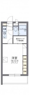 山陽本線（中国）/鴨方駅 徒歩8分 1階 築24年 1Kの間取り