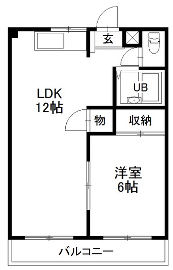 間取図 山陽本線（中国）/笠岡駅 徒歩41分 2階 築28年