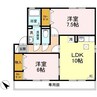水島臨海鉄道水島本線/西富井駅 徒歩18分 1階 築22年 2LDKの間取り