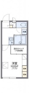 伯備線/備中高梁駅 徒歩36分 1階 築17年 1Kの間取り