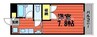 水島臨海鉄道水島本線/倉敷市駅 徒歩6分 1階 築28年 1Kの間取り