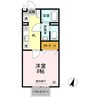 瀬戸大橋線/上の町駅 徒歩36分 2階 築26年 1Kの間取り