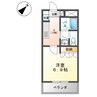 山陽本線（中国）/西阿知駅 徒歩5分 2階 築20年 1Kの間取り