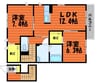 山陽本線（中国）/中庄駅 徒歩31分 2階 築12年 2LDKの間取り