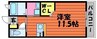 水島臨海鉄道水島本線/球場前駅 徒歩23分 1階 築18年 1Rの間取り